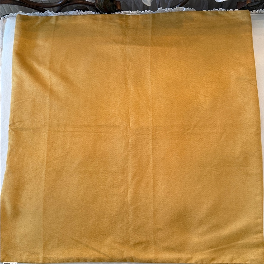 Golden Mustard Accent Pillow Cover